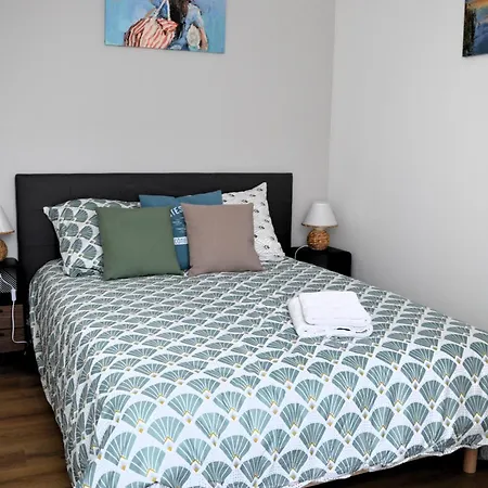 L'artiste, Moderne Avec Vue - Cour - Parking Apartamento Langrune-sur-Mer