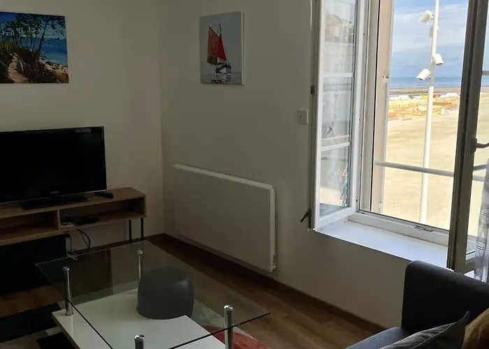 L'artiste, Moderne Avec Vue - Cour - Parking Langrune-sur-Mer